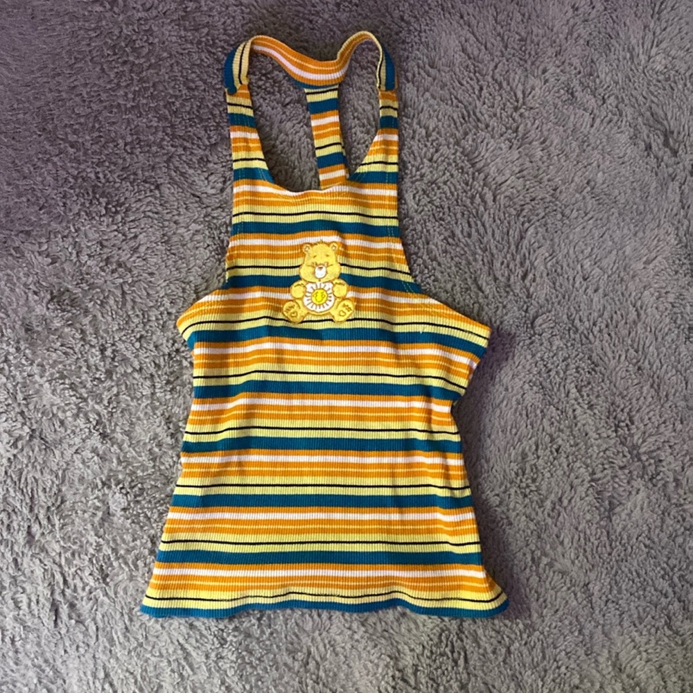 Care bear dropped tank top